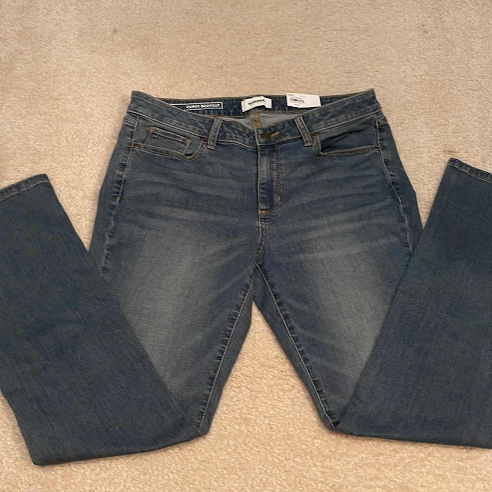 Sonoma curvy bootcut jeans.